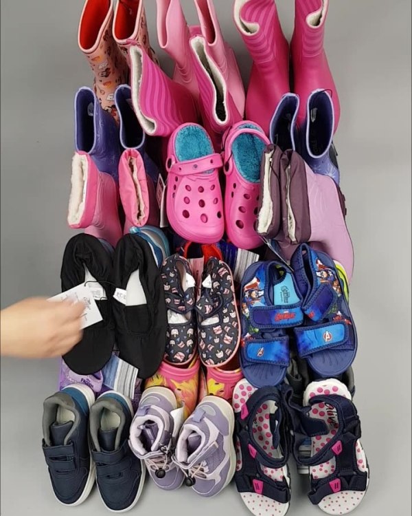 Фотография  760 - Обувь ALDI дети лето#10 кг, ЛОТ №4454 оптом в Краснодаре и Краснодарском крае