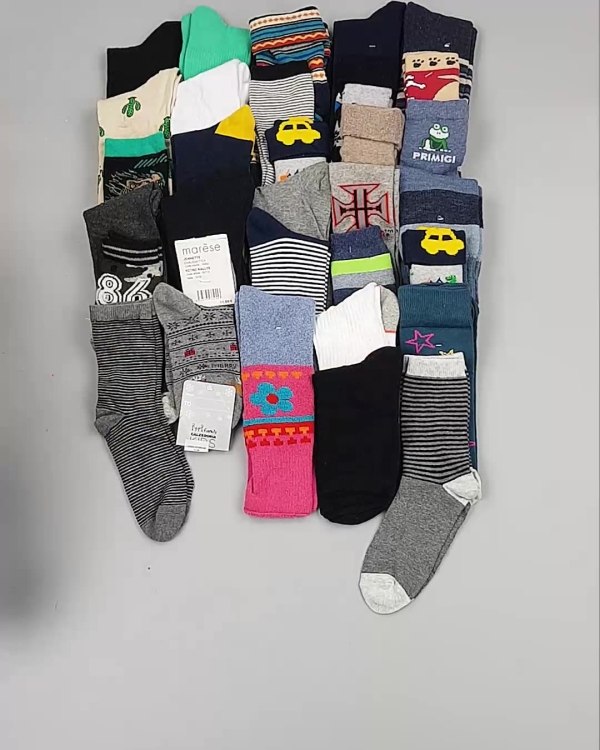 Фотография  956 - Носки дети СТОК зима#5 кг, ЛОТ №4870 оптом в Краснодаре и Краснодарском крае