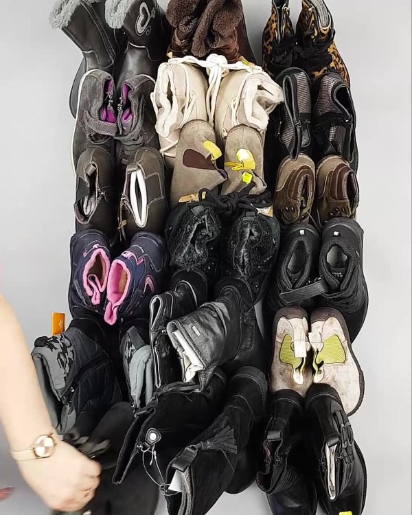 Фотография  852 - Обувь СТОК дети зима#15 кг, ЛОТ №5486 оптом в Краснодаре и Краснодарском крае