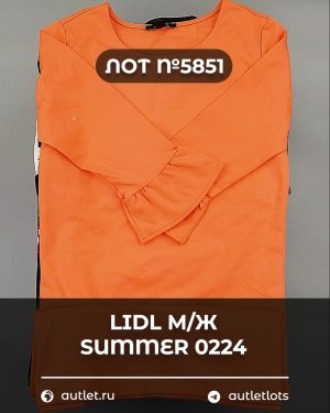 Купить LIDL Summer м/ж 022024#14 кг, ЛОТ №5851 оптом в Краснодаре и Краснодарском крае