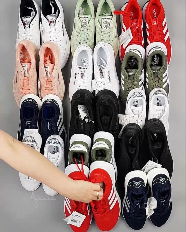 Фотография  399 - Кроссовки Adidas+Reebok#15 шт, ЛОТ №6145 оптом в Краснодаре и Краснодарском крае