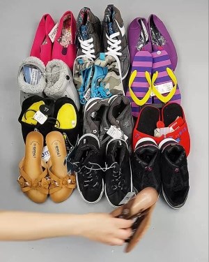 Фотография  517 - Обувь детская СТОК Summer#6,3 кг, ЛОТ №6198 оптом в Краснодаре и Краснодарском крае