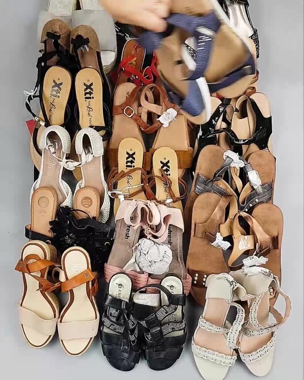 Фотография  484 - Обувь босоножки#10,9 кг, ЛОТ №6361 оптом в Краснодаре и Краснодарском крае