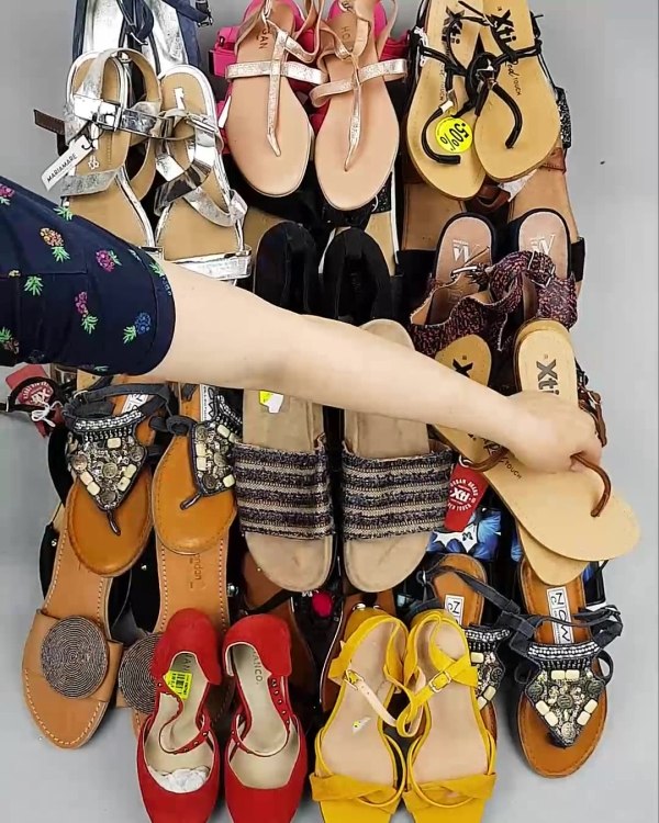 Фотография  338 - Обувь босоножки#11,2 кг, ЛОТ №6362 оптом в Краснодаре и Краснодарском крае