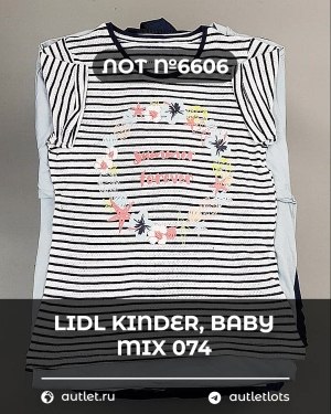 Купить LIDL Kinder Baby Winter 074#7 кг, ЛОТ №6606 оптом в Краснодаре и Краснодарском крае