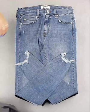 Фотография 848 - Джинсы женские Дания#10 кг, ЛОТ №6764 оптом в Краснодаре и Краснодарском крае