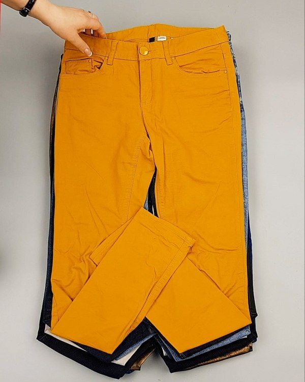 Фотография  834 - А 82202 Брюки женские (Fashion&Skinny Pants)#25 кг оптом в Краснодаре и Краснодарском крае