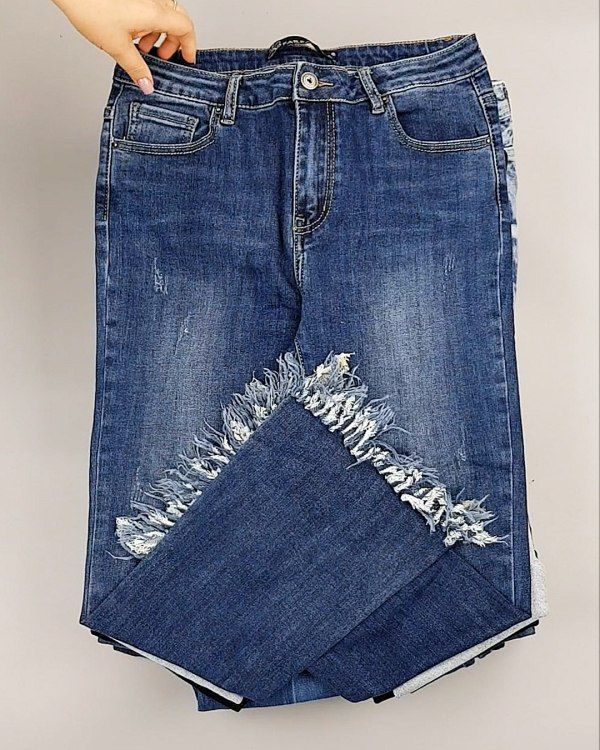 Фотография  415 - Cream Джинсы женские#25 кг оптом в Краснодаре и Краснодарском крае