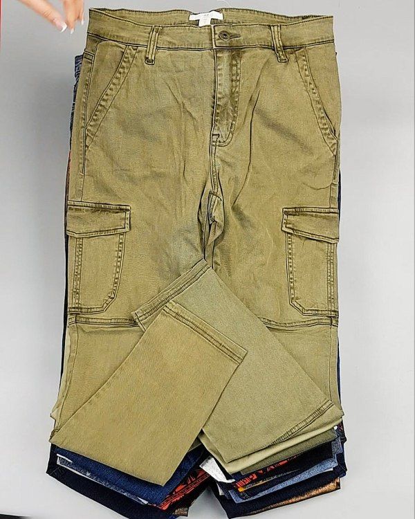 Фотография  370 - А 82202 Брюки женские (Fashion&Skinny Pants)#25 кг оптом в Краснодаре и Краснодарском крае