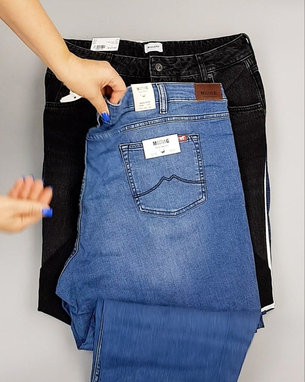 Фотография  585 - Джинсы MUSTANG м/ж#5 кг, ЛОТ №6960 оптом в Краснодаре и Краснодарском крае