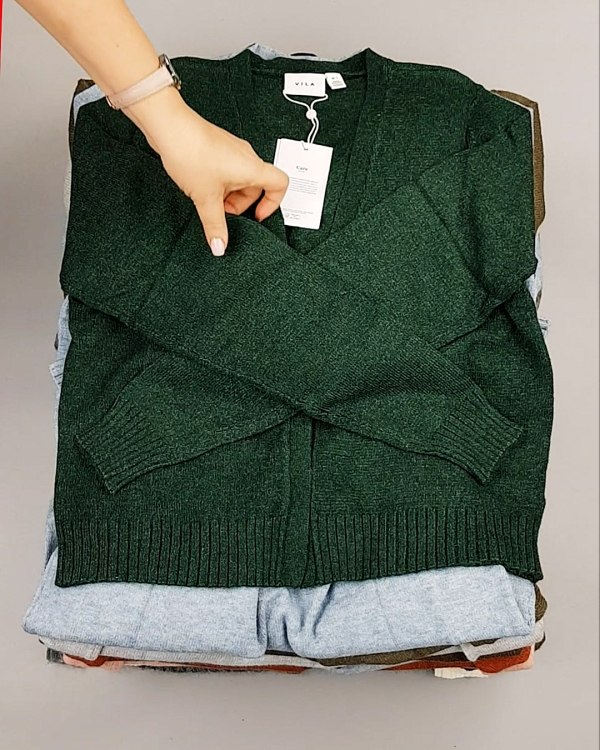 Фотография  523 - Кардиганы VILA W 104#7 кг, ЛОТ №7155 оптом в Краснодаре и Краснодарском крае