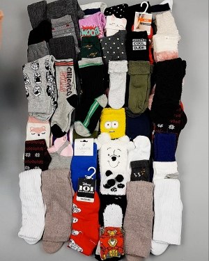 Фотография  279 - Носки дети СТОК зима#5 кг, ЛОТ №6986 оптом в Краснодаре и Краснодарском крае