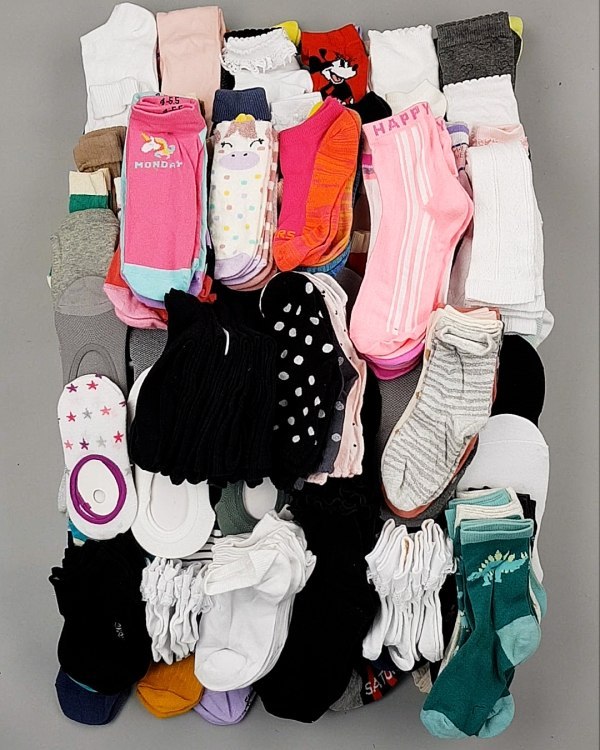 Фотография  196 - Носки дети СТОК лето#5 кг, ЛОТ №6992 оптом в Краснодаре и Краснодарском крае