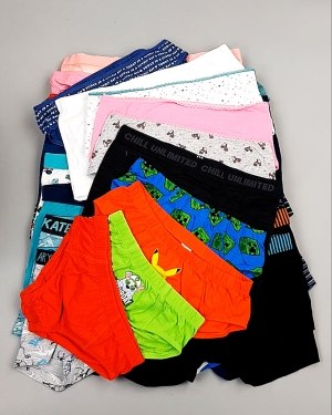 Фотография  401 - Нижнее белье kids C&A#3 кг, ЛОТ №7511 оптом в Краснодаре и Краснодарском крае