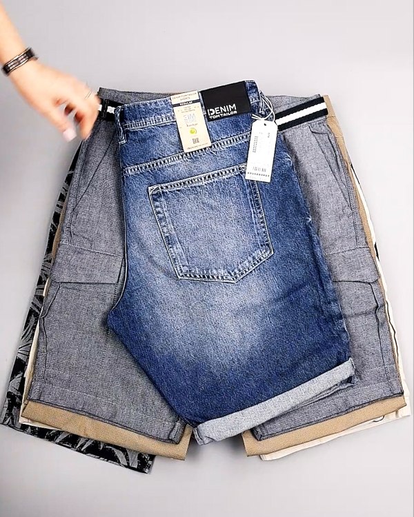 Фотография  835 - Шорты мужские TOM TAILOR 124#3,75 кг, ЛОТ №7601 оптом в Краснодаре и Краснодарском крае