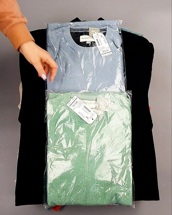 Фотография  908 - Джемпера легкие мужские TOM TAILOR 124#8,7 кг, ЛОТ №7606 оптом в Краснодаре и Краснодарском крае