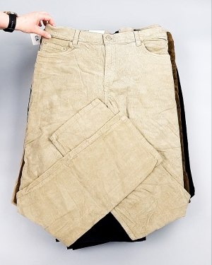 Фотография  332 - Брюки вельветовые м/ж C&A 025#10 кг, ЛОТ №8031 оптом в Краснодаре и Краснодарском крае