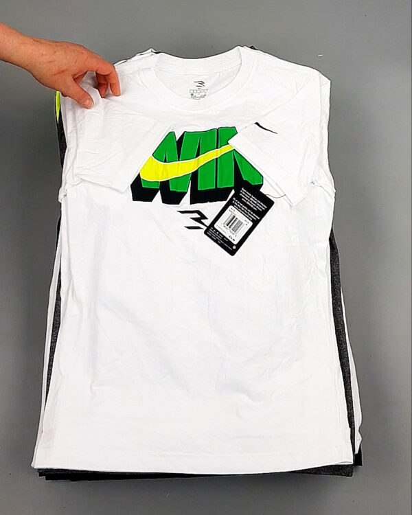 Фотография  818 - Футболки детские NIKE CAN 084#5 кг, ЛОТ №8299 оптом в Краснодаре и Краснодарском крае