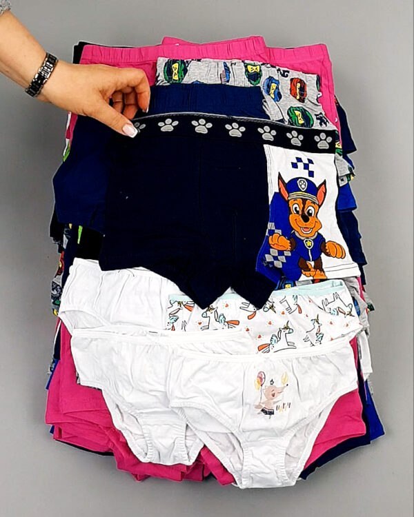 Фотография  692 - Нижнее белье LIDL Kids 074#5 кг, ЛОТ №8186 оптом в Краснодаре и Краснодарском крае