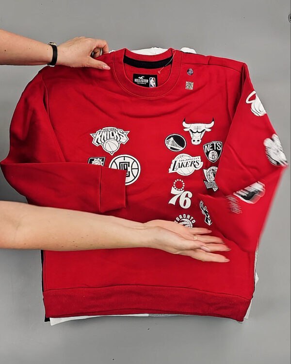 Фотография  140 - Толстовки муж HOLLISTER SW#10 кг, ЛОТ №8588 оптом в Краснодаре и Краснодарском крае