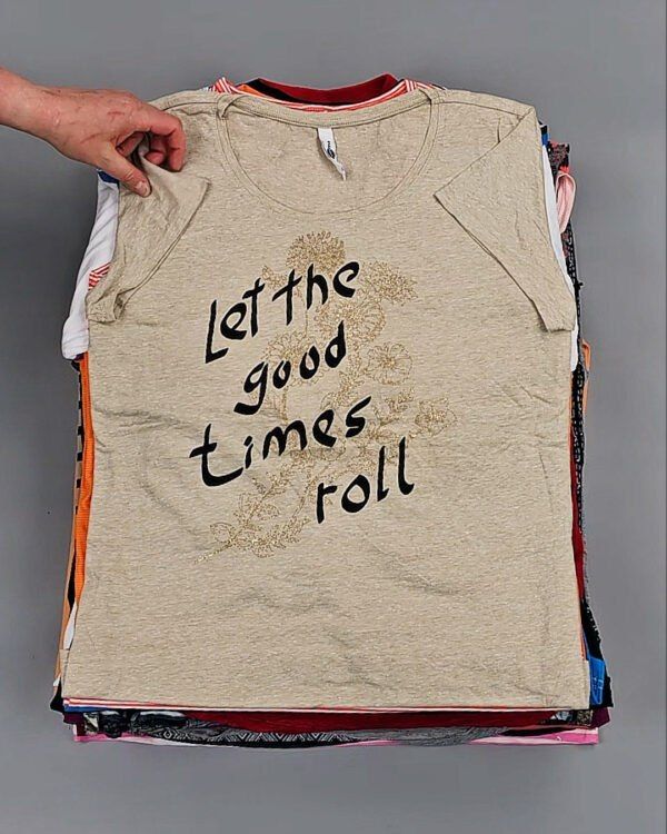 Фотография  245 - Футболки м/ж Cr+Ex#8 кг, ЛОТ № ВК0100 оптом в Краснодаре и Краснодарском крае