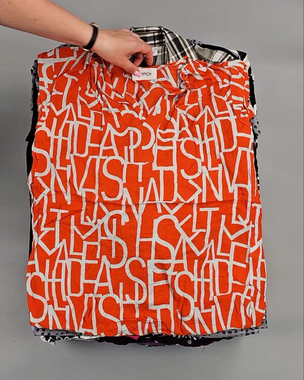 Фотография  509 - Блузки S#10 кг, ЛОТ № ВК0104 оптом в Краснодаре и Краснодарском крае