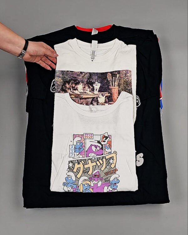 Фотография  576 - Футболки м/ж (Printed T-Shirts New)#5 кг, ЛОТ №8511 оптом в Краснодаре и Краснодарском крае