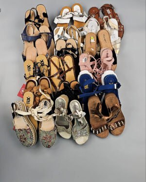 Фотография  582 - Обувь босоножки#10,8 кг, ЛОТ №8767 оптом в Краснодаре и Краснодарском крае