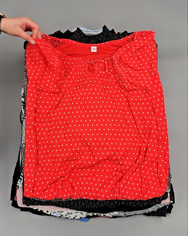 Фотография  276 - Блузки S#25 кг, ЛОТ № ВК0083 оптом в Краснодаре и Краснодарском крае