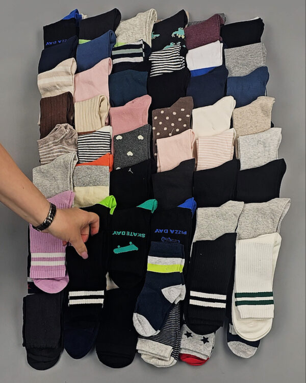 Фотография  505 - H&M носки дети лето 06#5 кг, ЛОТ №8924 оптом в Краснодаре и Краснодарском крае