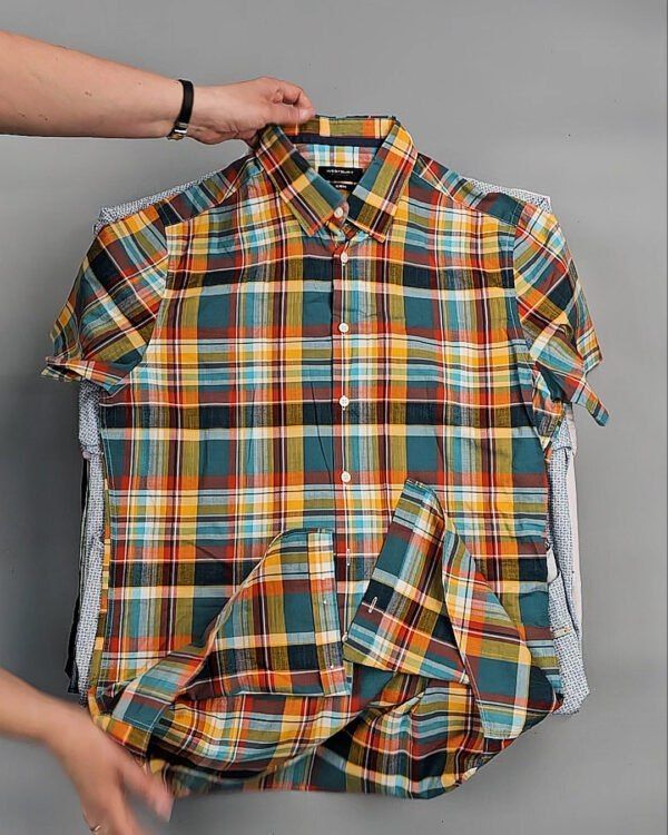 Фотография  512 - Рубашки к/р#25 кг, ЛОТ № ВК0095 оптом в Краснодаре и Краснодарском крае