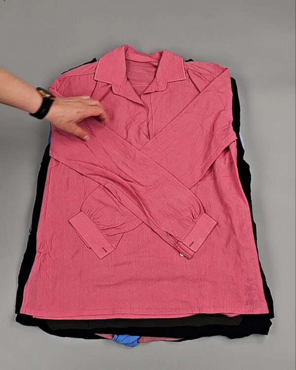 Фотография  399 - Блузки S#25 кг, ЛОТ № ВК0083 оптом в Краснодаре и Краснодарском крае