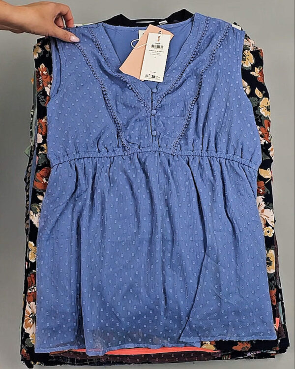 Фотография  486 - Блузки+Джемпера Bestseller Summer 045 B#8,5 кг, ЛОТ №9039 оптом в Краснодаре и Краснодарском крае