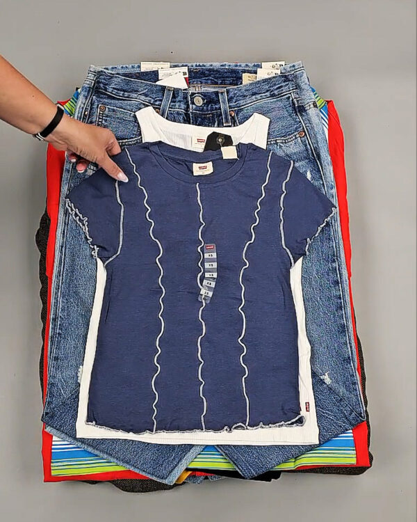 Фотография  476 - Levis mix SW 03#10 кг, ЛОТ СТ-9170 оптом в Краснодаре и Краснодарском крае