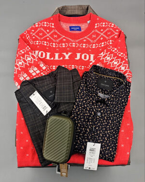 Купить Мужской зимний микс JACK JONES, 20 кг, ЛОТ № СТ-9445 оптом в Краснодаре и Краснодарском крае