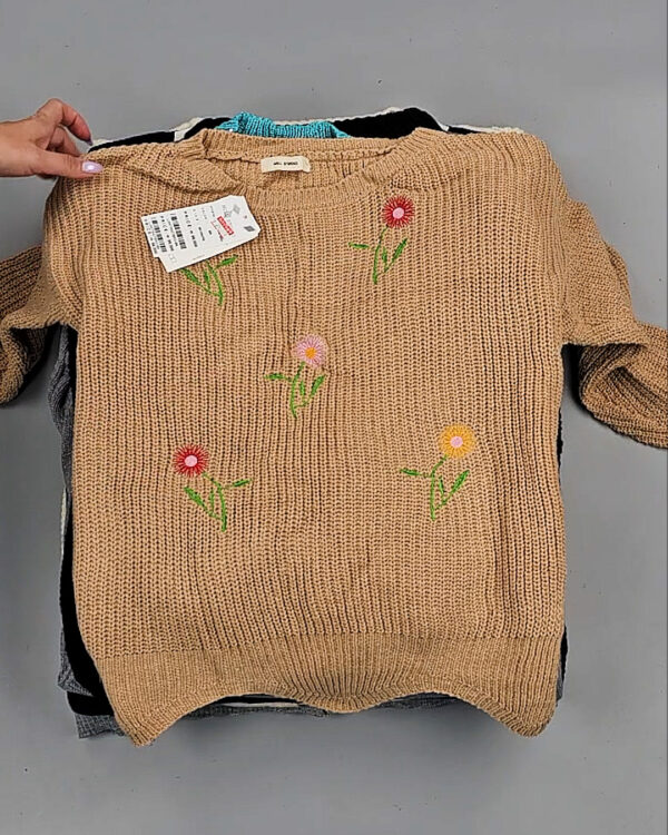 Фотография  136 - Джемпера Корея 085#7 кг, ЛОТ СТ-9414 оптом в Краснодаре и Краснодарском крае