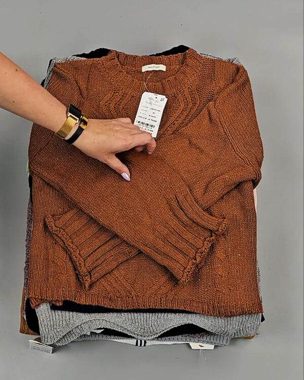 Фотография  378 - Джемпера Корея 085#7 кг, ЛОТ СТ-9412 оптом в Краснодаре и Краснодарском крае