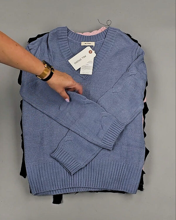 Фотография  358 - Джемпера Корея 085#7 кг, ЛОТ СТ-9415 оптом в Краснодаре и Краснодарском крае