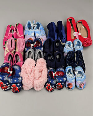 Купить Обувь домашняя дети СТОК 065#3,3 кг, ЛОТ СТ-9728 оптом в Краснодаре и Краснодарском крае