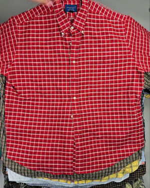 Купить Рубашки (Oversize Man Shirts Premium)#20,3 кг, ЛОТ СХ-0242 оптом в Краснодаре и Краснодарском крае