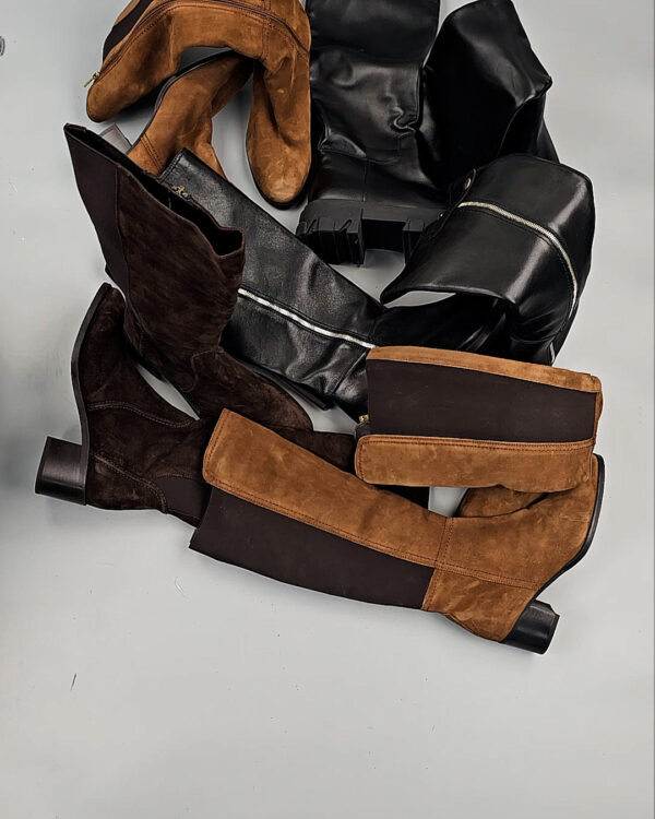 Фотография  447 - Сапоги Италия #7 шт, ЛОТ СТ-9680 оптом в Краснодаре и Краснодарском крае