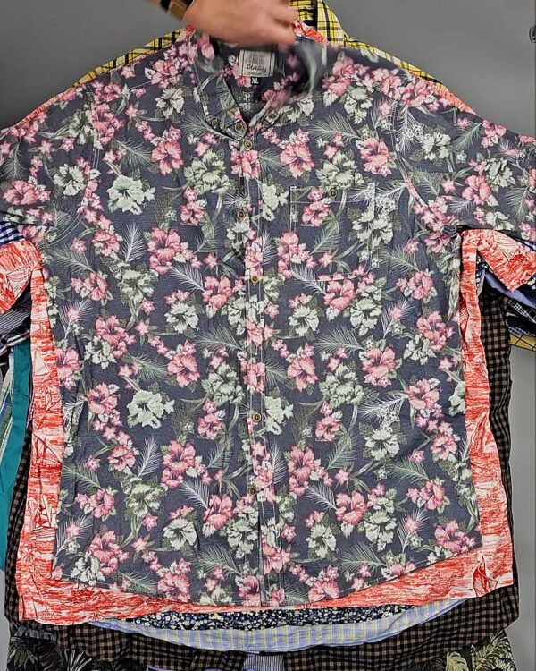 Фотография  390 - Рубашки (Oversize Man Shirts Premium)#20,3 кг, ЛОТ СХ-0242 оптом в Краснодаре и Краснодарском крае