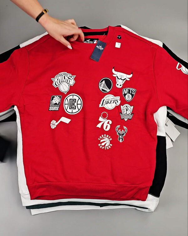 Фотография  581 - Толстовки муж HOLLISTER SW#10 кг, ЛОТ СТ-10107 оптом в Краснодаре и Краснодарском крае