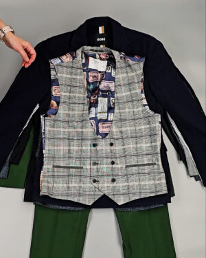 Пиджаки+жилеты мужские СТОК 115 - Сток оптом